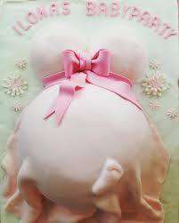 Olesia Gatzke On Instagram Babybauch Torte Fur Meine Freundin Babybauch Babygirl Fondant Rosa Babyshowercake Bab Baby Party Beautiful Cakes Baby Shower