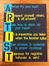 Art Teachers Give A Hoot Art Classroom Posters Art Classroom Art Classroom Management