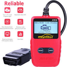 Amazon Com Manfiter Obd2 Scanner Obd2 Reader Turn Off Check Engine Light View Freeze Frame Data I M Readiness Smog Check Can Obd Ii Diagnostic Tool Fault Code Reader Obd 2 Scan Tool For