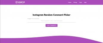 Select a winner for your instagram giveaway or contest in the following link. Instagram Comment Picker Igrcp Introduction Pickawinner Co