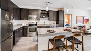 The kitchen has white 42cabinets, all ge stainless steel appliances such as built in microwave, dishwasher, range and side by side refrigerator. Apartments For Rent In Kissimmee Fl Cortland Hunter S Creek