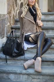 Suede Moto Jacket Blonde Expeditions