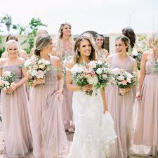 Birdy Grey Taupe Bridesmaid Dresses Real Birdy Grey Weddings Birdy Grey Sandy Taupe Tulle Convertible Bridesmaid Dresses Under Taupe Bridesmaid Dresses Blush Bridesmaid Dresses Taupe Bridesmaid