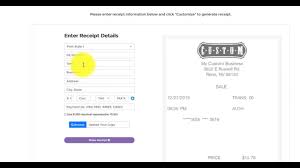 Money order receipt generator money order receipts goal. How To Make A Fake Receipt Youtube