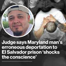U.S. Federal Judge Orders Trump Administration to Return Man from El  Salvador Prison** U.S. District Judge Paula Xinis is standing by her  decision ordering the Trump administration to facilitate the return of