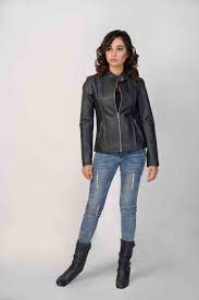 Matte Black Classic Motorcycle Leather Jacket Women Free Shipping Black Leather Biker Jacket Leather Jacket Style Leather Jackets Women