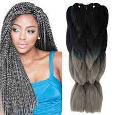 Up for grabs is 22' inches of wavy (human hair blended) braiding bulk extensions. Dark Gray Braiding Hair Extensions Ombre Braiding Hair Kanekalon Lots 24 100g Synthetic Xpression Braiding Hair Two Tone Ombre Hair Eugene Hair Straightener Gift Sethair Products For African American Hair Aliexpress