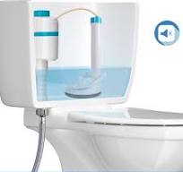 SAMODRA Valvola di riempimento del WC silenziosa, livello dell'acqua  regolabile, kit di ricambio per valvola di scarico WC ad alte prestazioni,  ...