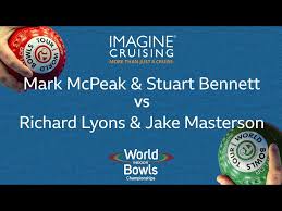 World Indoor Bowls Championship 2024 M. McPeak & S. Bennett vs R. Lyons &  J. Masterson