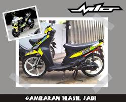 Motor ini memang mengedepankan konsep. Jual Sticker Motor Full Body Striping Full Body Motor Sticker Striping Modifikasi Motor Mio Sporty Design Bisa Request Bahan A Class Bergaransi Di Lapak Ari Sticker Sumber Berkah Bukalapak