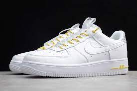 2020 Nike Air Force 1 07 Lux White Chrome Yellow 898889 104 Nike Air Force Nike Air Force Ones Nike Kd Shoes