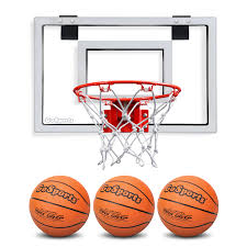 Be sure that the place where you're installing the basketball hoop is free and clear of any mechanisms around the garage door area. Gosports Basketball Door Hoop With 3 Premium Basketball And Pump Reviews Wayfair