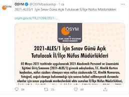 Ösys öğrenci seçme ve yerleştirme sistemi. Osym Den Son Dakika 2021 1 Ales Duyurusu Ales Haberleri