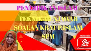 Pelajar perlu tahu membezakan soalan kbat dengan soalan lain kerana format jawapan kbat berbeza dengan. Teknik Menjawab Soalan Kbat P Islam Spm Youtube