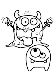 Print Coloring Image Momjunction Monster Coloring Pages Animal Coloring Pages Coloring Pages