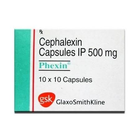 Cephalexin Capsules Ip 500 Mg - 10x10 Capsules, Teal Color | Antibacterial Action, Convenient Packaging, Effective Treatment, Oral Dosage, Wide Spectrum at 0.83 USD at Best Price in Surat | Corsantrum Technology
