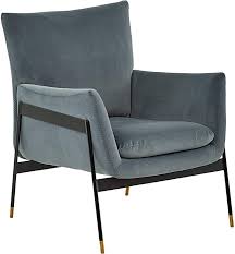 Amazon Com Amazon Brand Rivet Willard Contemporary Accent Lounge Chair 26 W Slate Kitchen In 2020 Living Room Chairs Lounge Chair Accent Chairs For Living Room