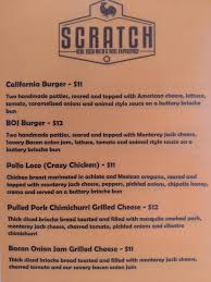Maybe you would like to learn more about one of these? Our Menu Scratch Kitchen And Food Truck Facebook