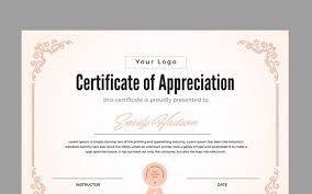 The recognition of the employees is very important in the company to make them realize that their all efforts and contributions in the success of the company is valued and respected. Appreciation Certificate Template 86866 Templatemonster