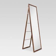 Mirrors Target Floor Mirror Wood Ladder Standing Mirror