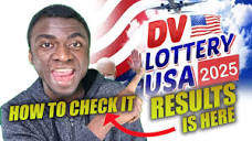 DV LOTTERY 2025 RESULTS IS HERE! - YouTube