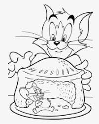 Coloring tom and jerry include the free pictures from the wonderful cartoon about children's favorite characters: Tom And Jerry Are Looking To Catch Jerry Coloring Pages Coloriage Tom And Jerry Hd Png Download Kindpng