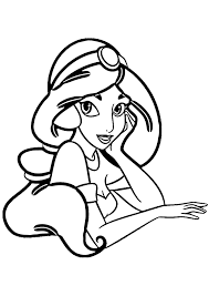 Novos desenhos todos os dias! Pagina Para Colorir Jasmine Razukraski Com