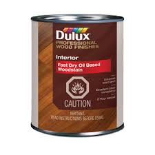 Special formula allows it to deeply penetrate wood pores. Dulux Dulux Interior Fast Dry Oil Based Woodstain