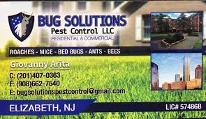 Local vineland, nj ehrlich pest control branch. Bug Solutions Pest Control Llc Pest Control Service Elizabeth New Jersey 33 Photos Facebook
