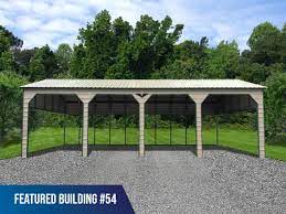 Take care with the roof, as you'll probably still be using it later, but for now it is simpler to have it off. How To Extend A Metal Carport The Right Way Certified Carports And Metal Buildings