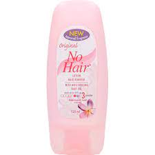 It can only be effective on dark hair. No Hair Lotion Hair Remover Original 125ml Clicks