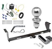 Trailer Tow Hitch For 01-07 Volvo V70 03-07 XC70 Complete Package w/ Wiring  Draw Bar Kit and 2" Ball