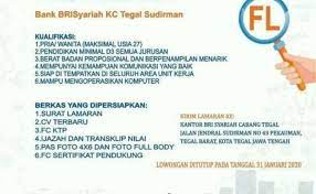 Cara daftar kerja di bank. Loker Driver Bank Bri Surabaya Casual Berlin Grunge Trend Envy Shandipack