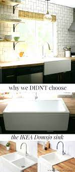 I will show you in details how to prepare ikea laminate worktop for final installatio. Why We Didn T Chose The Ikea Domsjo Havsen Sink For Our Farm Sink Kitchen Update Create Enjoy