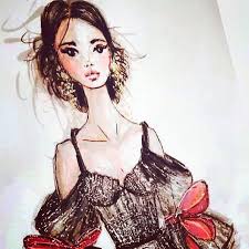Fashion Illustration By Luisa Manea In 2020 Illustration Sketch Painting Art Sketches