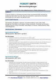 Proven work experience as a visual merchandiser or visual manager. Merchandising Manager Resume Samples Qwikresume