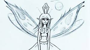 Wings range from approximately 3.5x 3 to 2x2.5 each wing. How To Draw Fairy Wings Step By Step Youtube