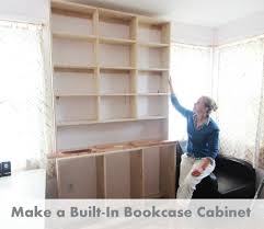 Use wood glue and 3/4″ brad nails to attach the oak facing. How To Make Built In Bookcases 8 Steps With Pictures Instructables