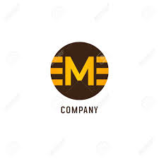 You've come to the right place. Letter M Alphabetic Logo Design Template Em Abjad Flat Simple Clean Black Coffee Brown Gold Lettermark Rounded Ellipse Strong Bold Clothing Fashion Business Royalty Free Cliparts Vectors And Stock Illustration Image