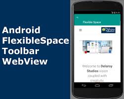 Set the download url and when the download manager is invoked it will download the file in the background. Android Flexiblespacetoolbar Webview Programming Tutorial Informative Android
