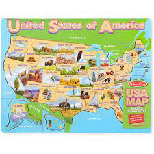 Main game has two levels. Melissa Doug Usa Map Wooden Jigsaw Puzzle Jigsaw Puzzle Walmart Com Walmart Com