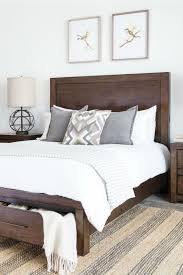 Wood Bed With Storage Add Character And Order To Your Bedroom With The Riley Storage Bed Crafted Of Hardwood And Veneer T Bedroom Interior Bedroom Sets Home