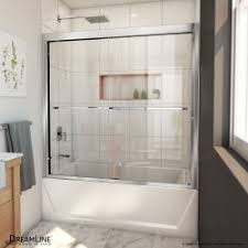 If you want something in between, consider a patterned glass. Shower Doors Tub Doors Shower Enclosures Glass Shower Door Shower Cabins Shower Columns Dreamline