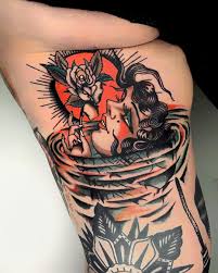 Traditional Tattoo By Pablo Lillo Traditional Tattoo Sleeve Traditional Tattoo Traditional Style Tattoo