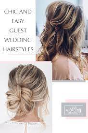Wedding Guest Hairstyles 42 The Most Beautiful Ideas Easy Wedding Guest Hairstyles Wedding Guest Hairstyles Hair Styles