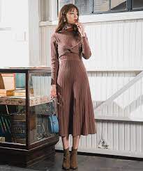 デートや女子会に 30代 40代向け 冬の愛されワンピースコーデ15選 folk ファッションアイデア ワンピース コーデ 40代 ファッション