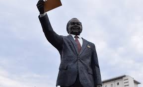 As a result of this, ramaphosa resigned from a number of positions; President Cyril Ramaphosa Unveils Nine Meter Statue Of O R Tambo