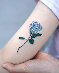 Top 81 Best Blue Rose Tattoo Ideas 2021 Inspiration Guide Blue Rose Tattoo Blue Rose Tattoos Rose Tattoos