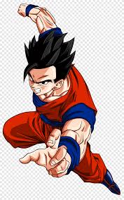 In the movie, gohan gives goku this dragon ball as a gift for his 18th birthday. Gohan Majin Buu Goku Cell Dragon Ball Z Ultimate Tenkaichi Ultimate Superhero Poster Png Pngegg