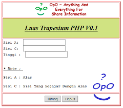 Maybe you would like to learn more about one of these? Menghitung Luas Trapesium Dengan Menggunakan Php Dan Htmlopodab